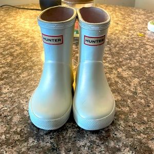 Hunter toddler prism white rain boot